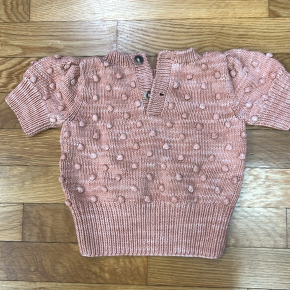 Misha & Puff sweater top 100% Pima cotton Ellie popcorn knit sweater 2Y - Picture 10 of 11